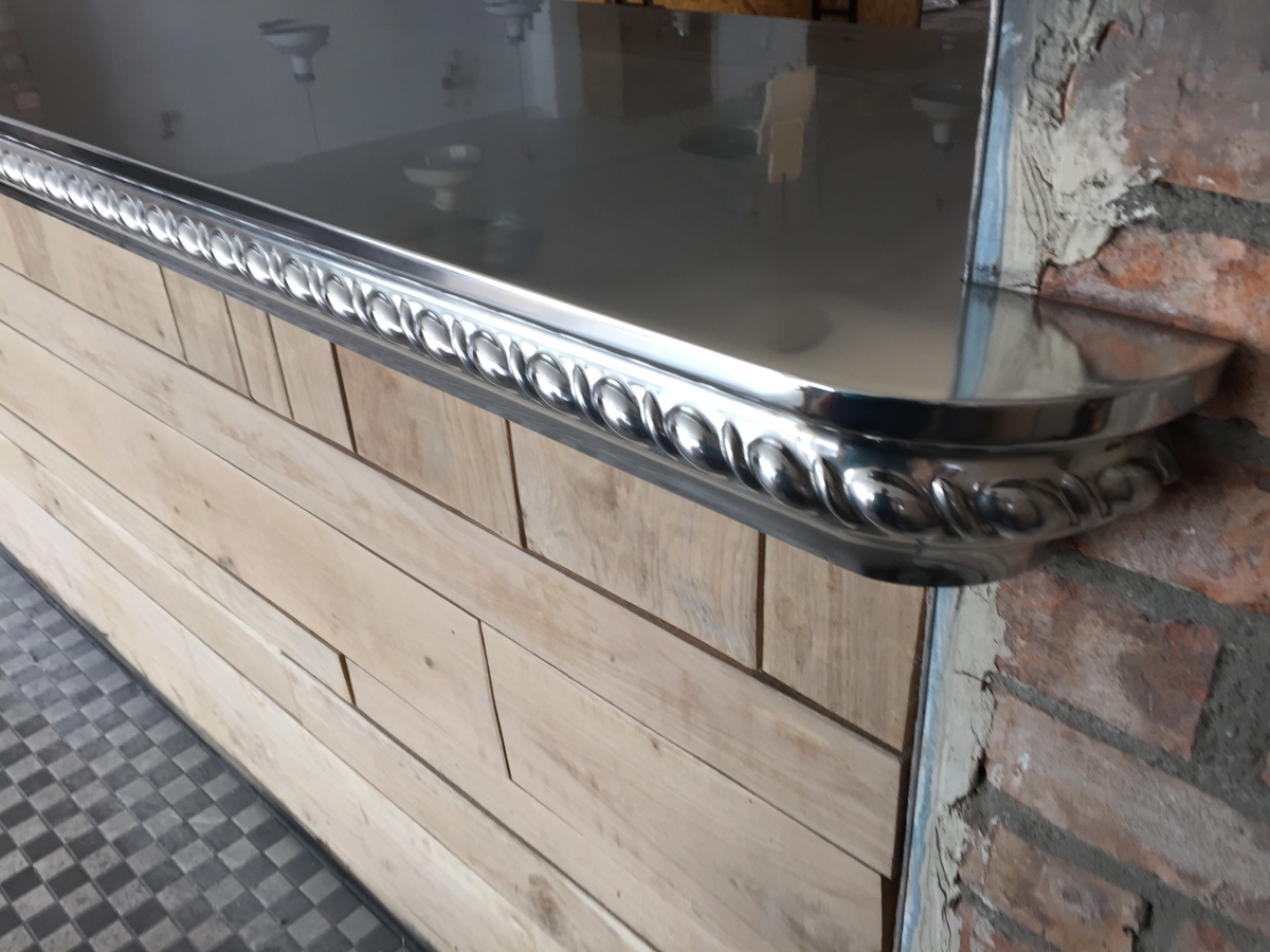Zinc Bar Tops & Counter Tops | Customised Sheet Metal