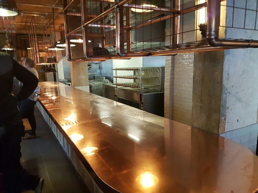 copper bar tops